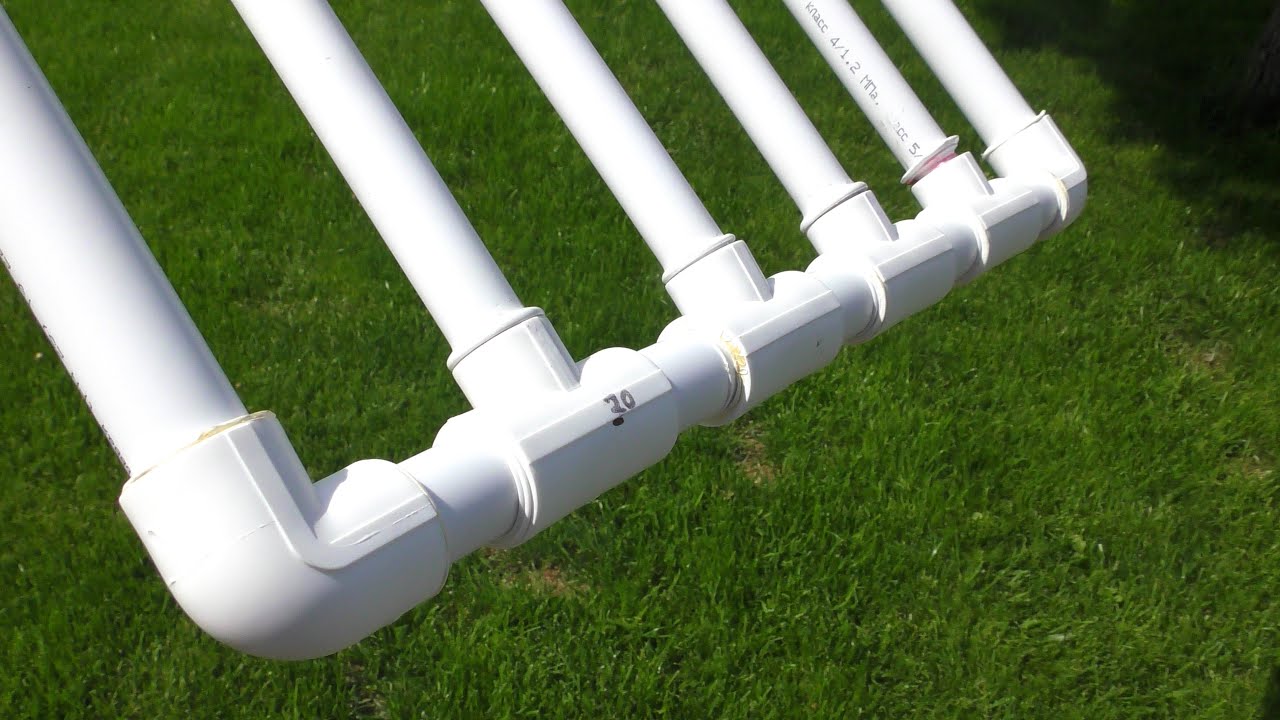 A very simple and ingenious idea from the remnants of plastic pipes