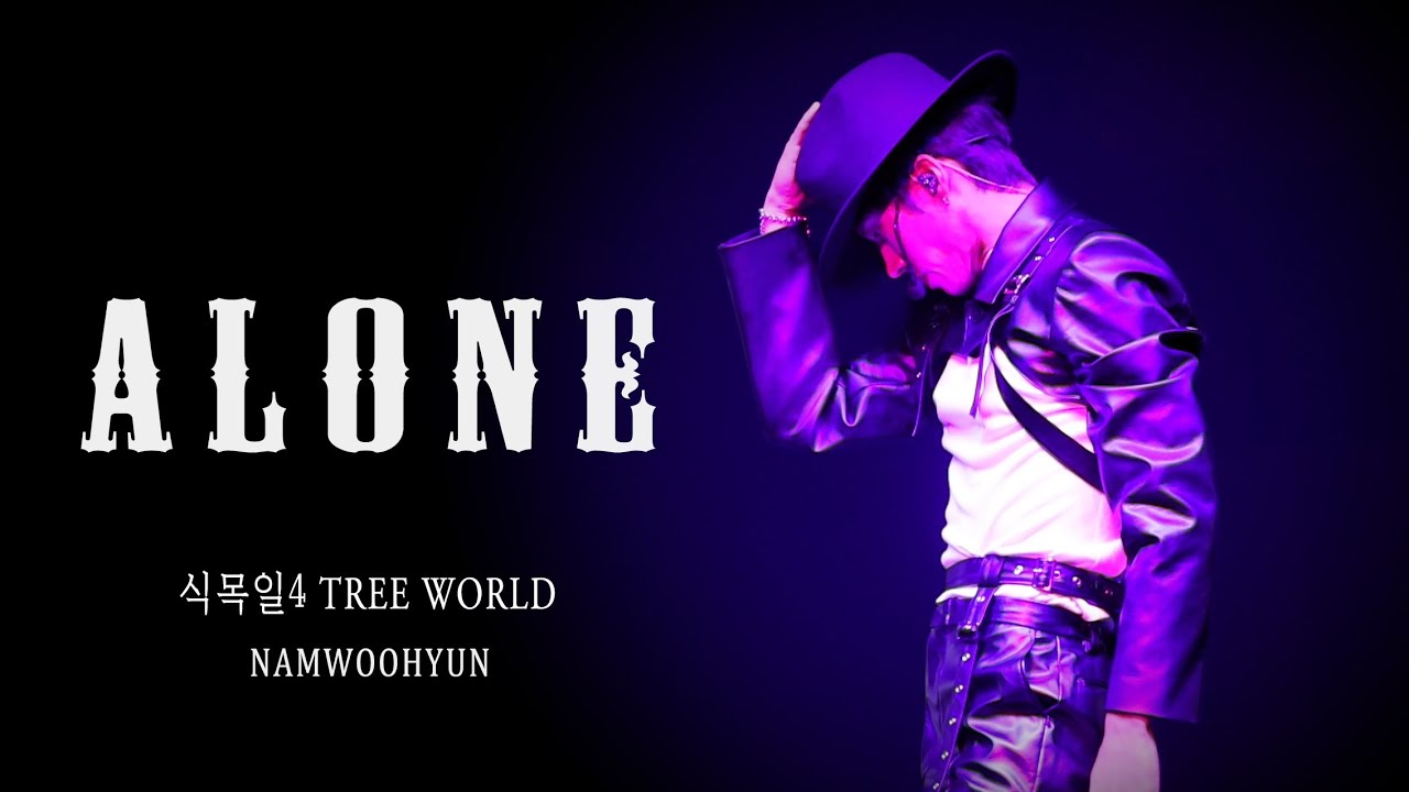 [4K] 240921 식목일4 TREE WORLD Day 1 - 'Alone' 남우현 직캠 | WOOHYUN FANCAM