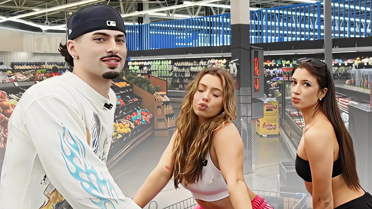 Я взяла Лану с собой в продуктовый магазин...