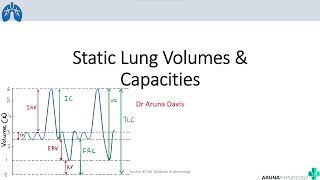 Static Lung Volume Spirogram Respiratory Physiology First Year Mbbs