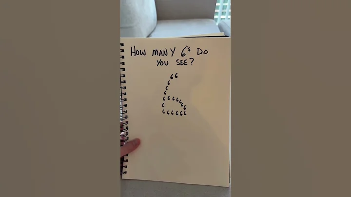 How Many 6’s Do You See?