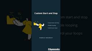 Control Your Python Loop Start and Stop! 🐍 #python #shorts