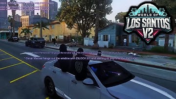 World of Los Santos V2 On Demon Time Part 4 | Los Santos Roleplay Server | Glock With A Switch