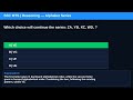 SSC MTS 2025: Reasoning - Alphabet Series