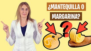 ASÍ PUEDES elegir MANTEQUILLA o MARGARINA | Grasa animal o vegetal | Alimentación real saludable