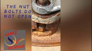 How To Open A Rusty Nut Bolt