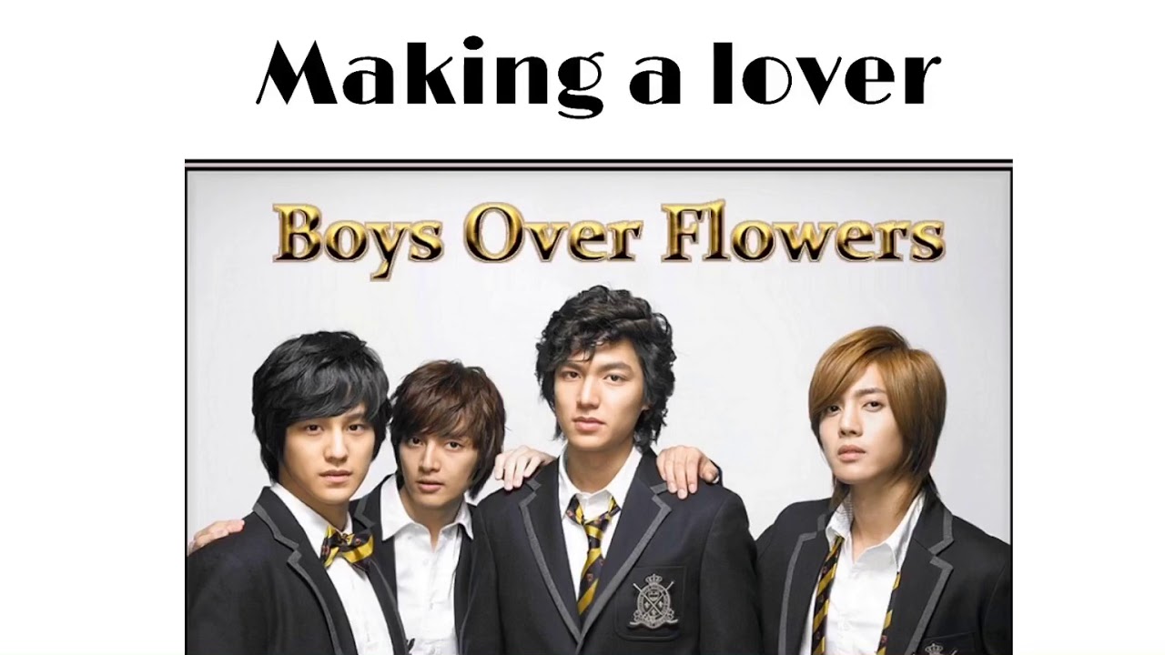 SS501 Making A Lover Ost. Boys Over Flowers (lyrics) YouTube