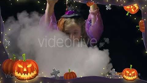 Halloween Frame 2 Pack | Motion Graphics - Envato elements