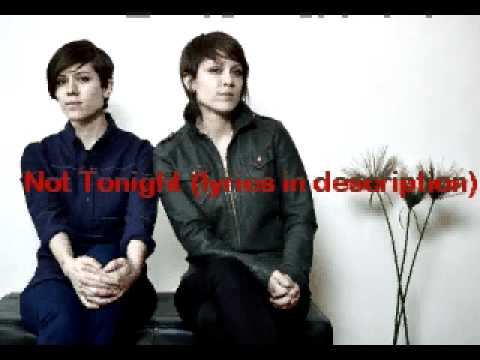 Not Tonight – Tegan And Sara Lyrics