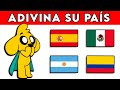 ADIVINA DE QUE PAIS ES EL YOUTUBE | JEGA TOONS