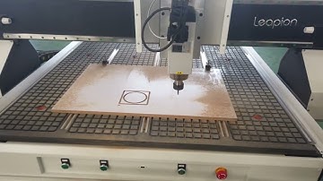 1325 CNC router machine test video
