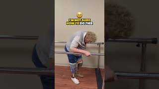 SHE GOT NEW LEGS TO WALK AGAIN
