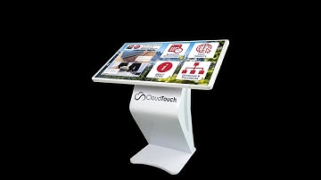 Lobby Directory Touch Screen Kiosk - Cloud Touch Government Building Demo