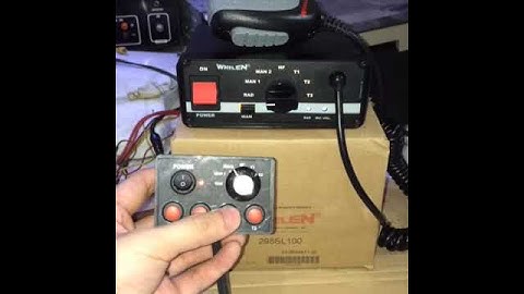 Whelen 295SL100 with Jumper, by blink&echo