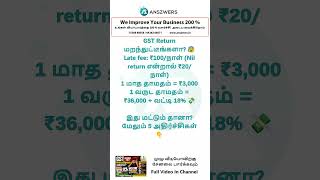 GST Return மறந்துட்டீங்களா?