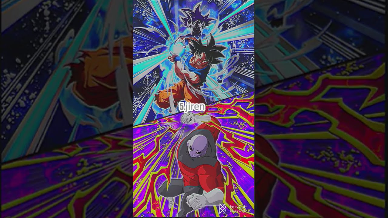 Gokus Top 5 Hardest Fight Dragon Ball Anime Series Dragonballsupar Goku