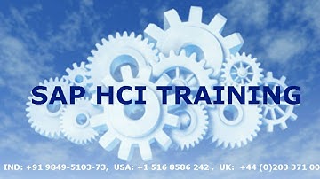 SAP HCI training video | hana cloud integration online course demo