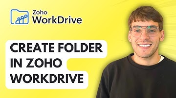 How to Create Folder in Zoho WorkDrive [2025 Guide]