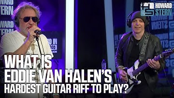Thumbnail of What's Eddie Van Halen’s Most Difficult Guitar Riff to Play?