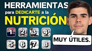 8 HERRAMIENTAS muy útiles para NUTRICIONISTAS y DIETISTAS TSD (Nutrición)