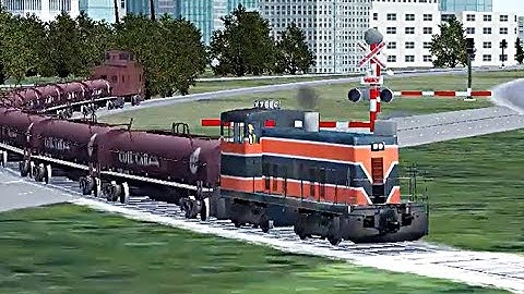 Train Sim - California Coast Using Ge 70-ton Switcher - Simulasi Kereta Api