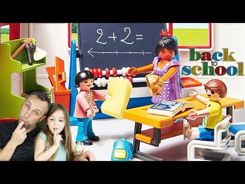 BACK TO SCHOOL avec la CLASSE d'HISTOIRE PLAYMOBIL CITY LIFE SET 9455