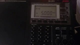 WWV 5.0 MHz UTC Universal Coordinated Time