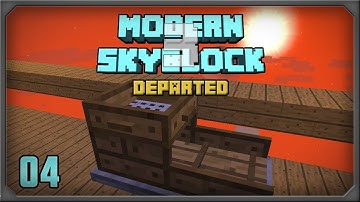 Modern Skyblock 3 Departed Sluice + Condenser Automation