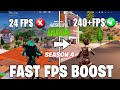 How To Fix STUTTERS, FPS Drops &amp; Boost FPS In Fortnite Chapter 5 Season 4! (2024)