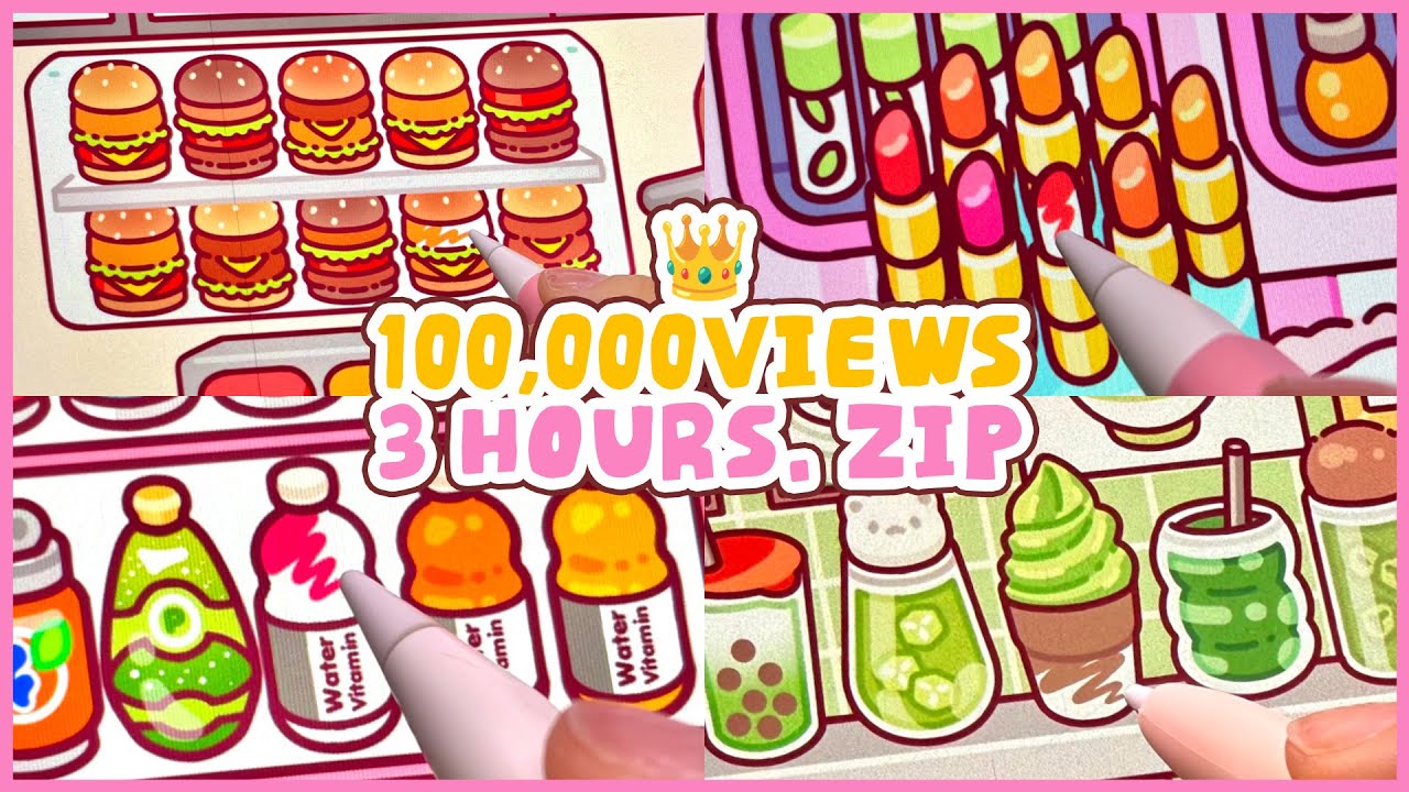 ✨Коллекция из 100 000 просмотров✨ Tok Tok iPad ASMR ✏️ Мини-магазин реквизита, 3 часа коллекции 🤍