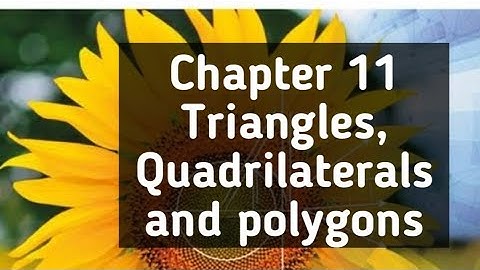 Ex :11C || Q:10 || Chapter 11 ||Triangles, Quadrilaterals and polygons ||NSM1 D1 O level Mathematic.