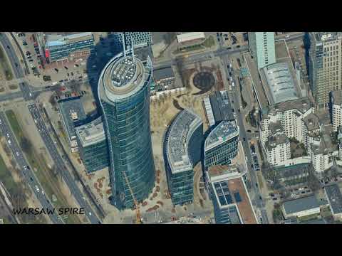 Ukośne zdjęcia Warszawy - zabytki i architektura jak z gry!