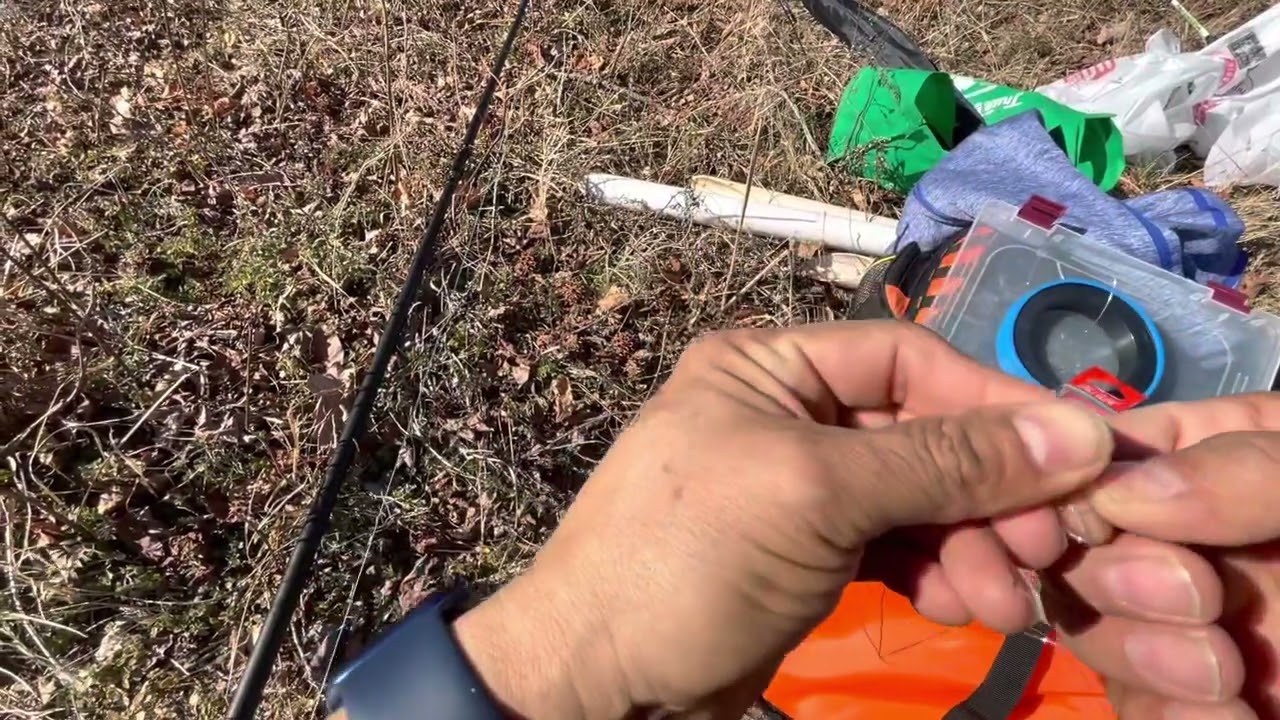 Primer pesca en Lesylvania State Park Virginia.