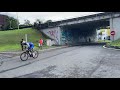 Les 1ers kilomètres de course