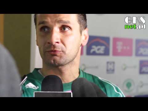 Grzegorz Baran po meczu GKS Bełchatów - Pogoń Szczecin