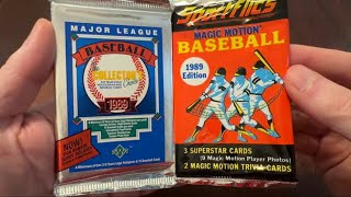 GOT A JUNIOR. BETTER LUCK NEXT TIME Opening 1989 Upper Deck & Sportflics Baseball Cards! 