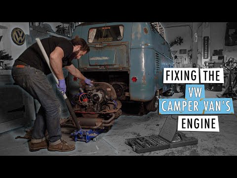 Repairing The VW Camper Van's Engine!