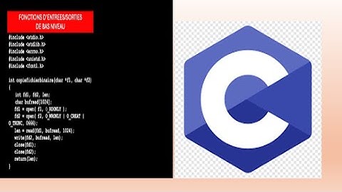 Langage C - Fonctions d