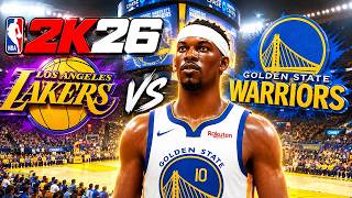 Los Angeles Lakers vs Golden State Warriors - NBA 2K26