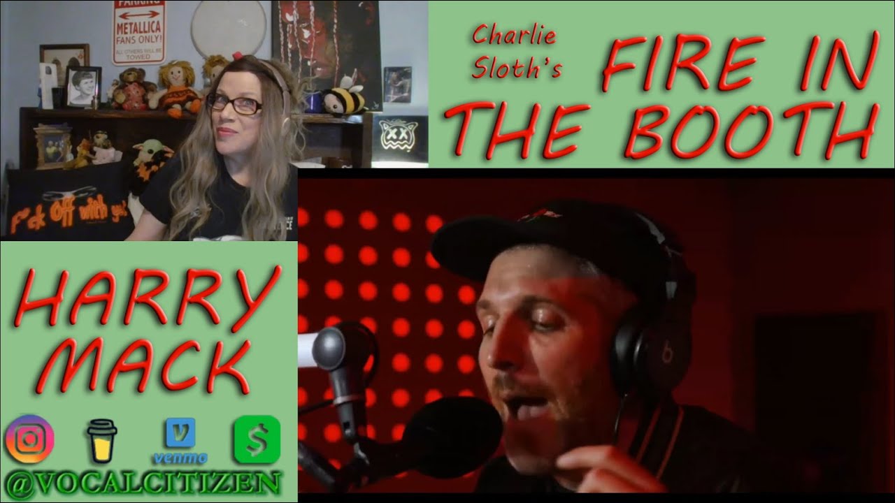 WHO'S HE? 🤷🏼‍♀️ Harry Mack - Fire in the Booth (Freestyle) reaction