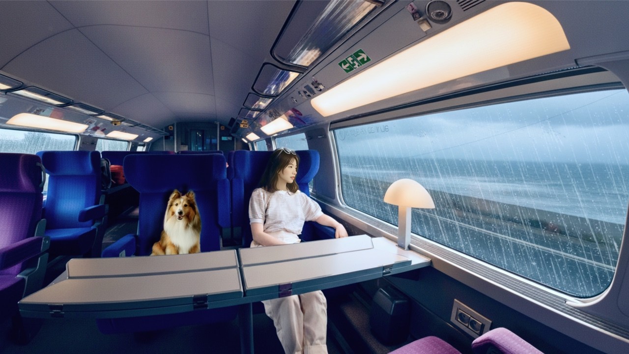 ЕДИНСТВЕННЫЙ в мире двухэтажный высокоскоростной поезд TGV Duplex: Ницца — Лион 🇫🇷