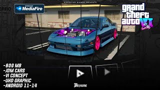 GTA VI REMASTERED GRAPHICS MODPACK V5 FOR GTA SA ANDROID 13&14‼️2025 Edition
