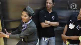 Elevator girl inspires on social media