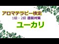 ユーカリ精油の解説【1級・2級範囲】