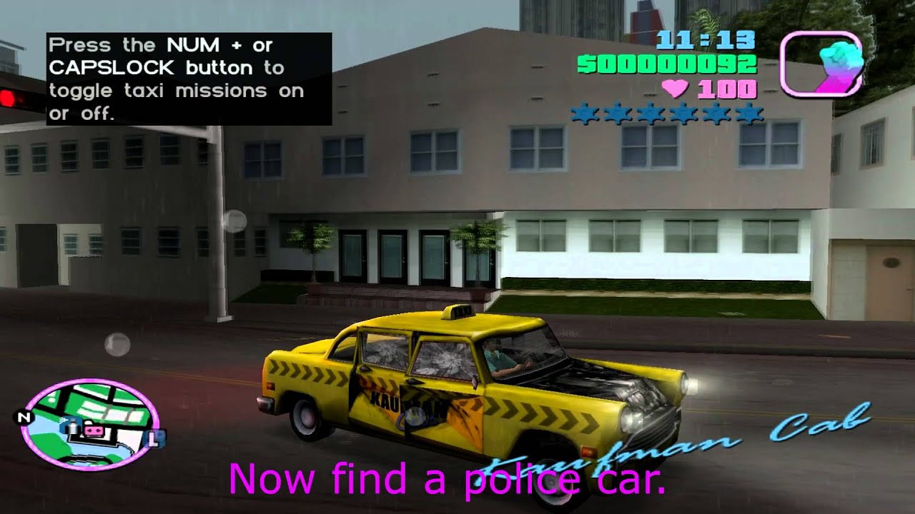 Gta Tips How to get unlimited money in Gta Vice City At the beginning