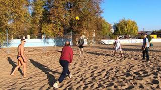 Пляжный Волейбол Ждановский Пляж Набережная Запорожье