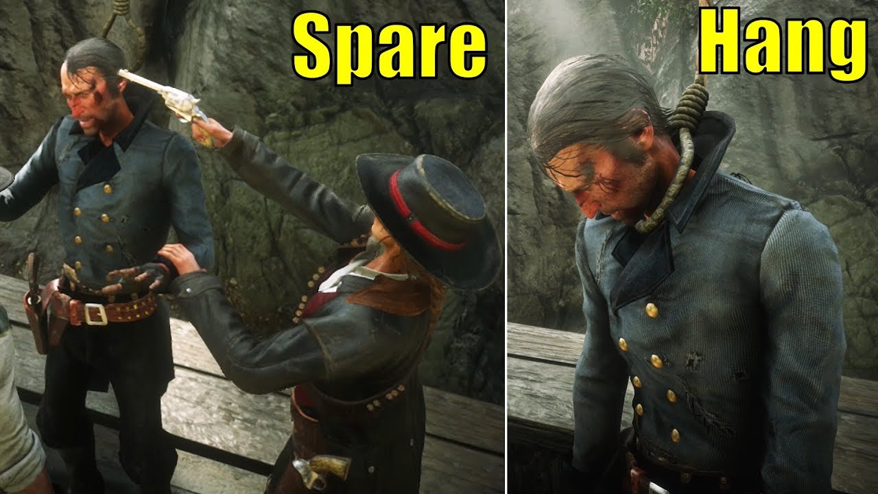 badning Visne åbenbaring What Happens if You Spare or Hang Cleet vs Do Nothing - Red Dead Redemption  2 - YouTube