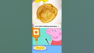 Delicious pancake from Peppa Pig 🐽 #shorts