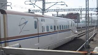 北陸新幹線　E7系F14編成　9671E　あさま671号 長野 行　高崎駅到着　2019.05.03