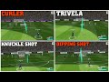 6 Types Of Free Kicks You're Missing In Pes 2021 Mobile | Knuckle Shot, Dipping Shot |